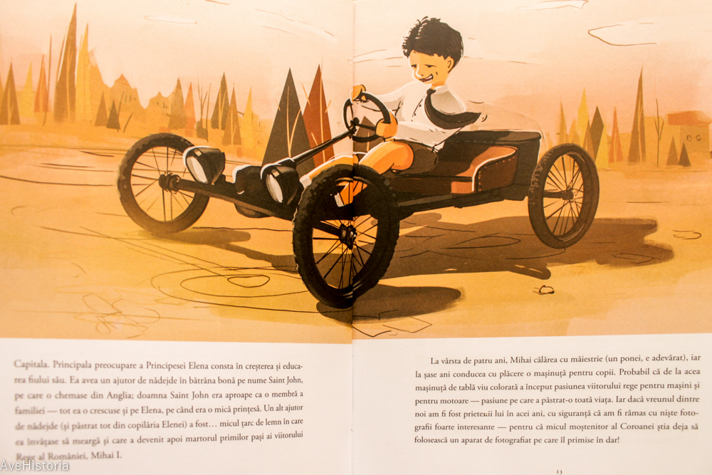 Carte pentru copii, regele Mihai