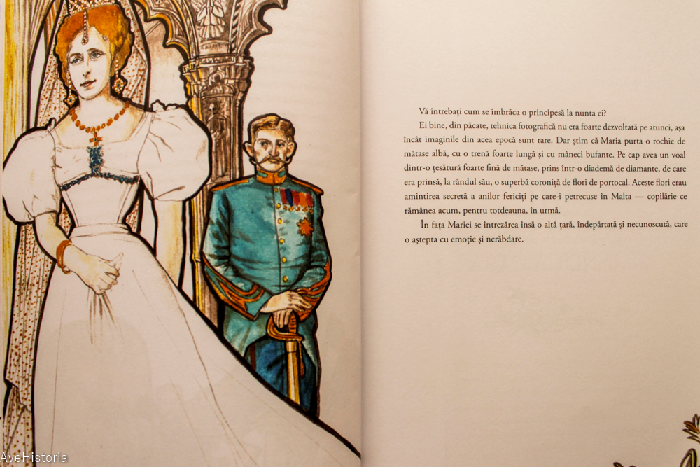 Carte pentru copii, regina Maria