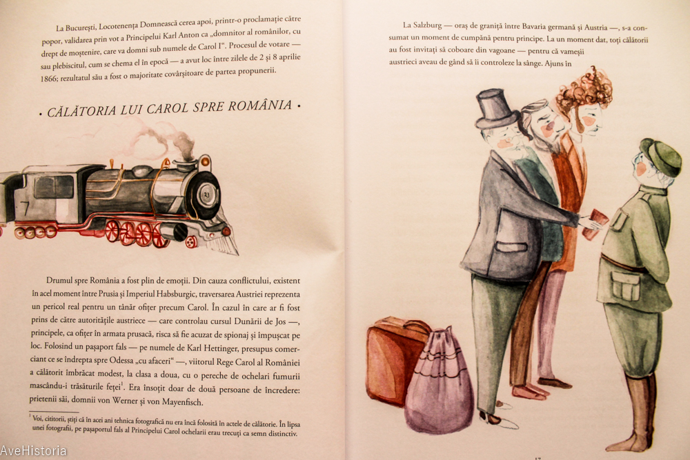 Carte pentru copii, regele Carol I, Romani celebri, Editura Gama