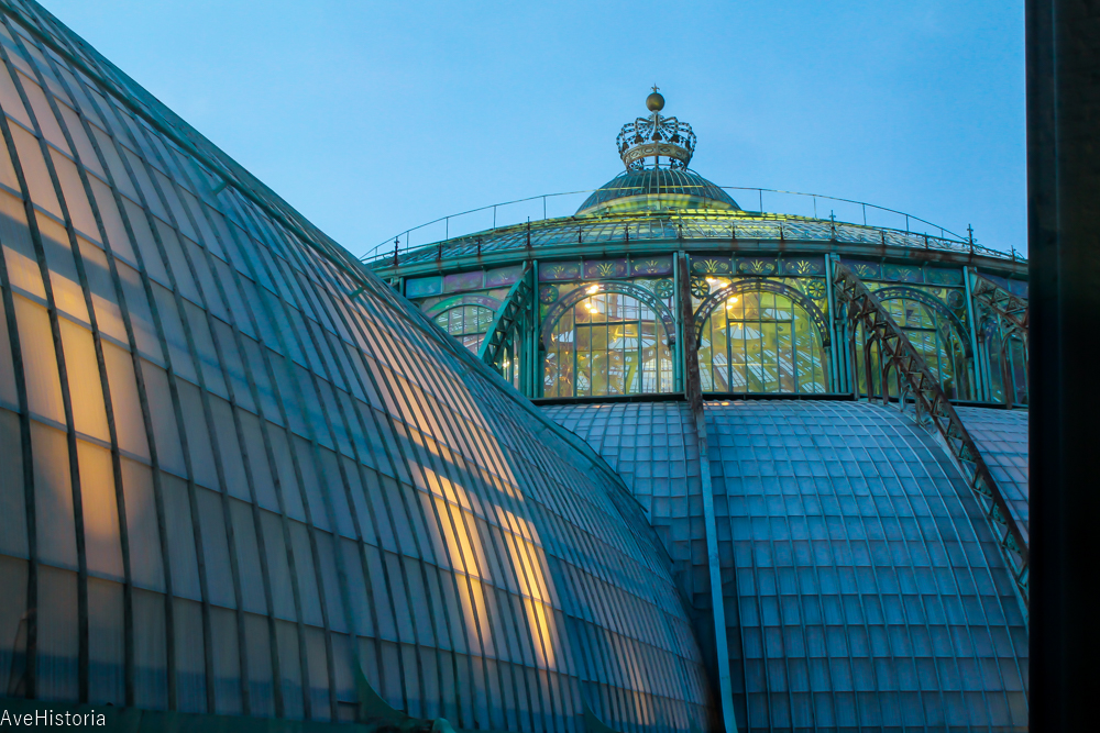 Serele Regale,nocturna, Laeken, Bruxelles