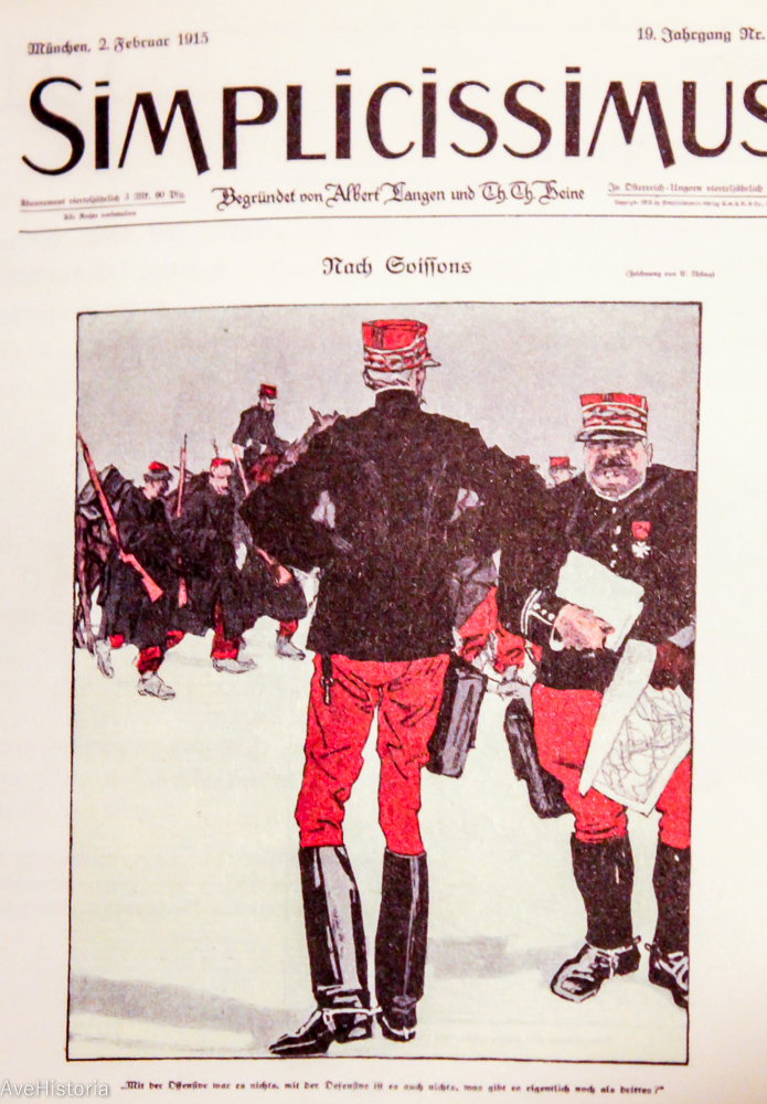 Caricatura din Primul Razboi Mondial