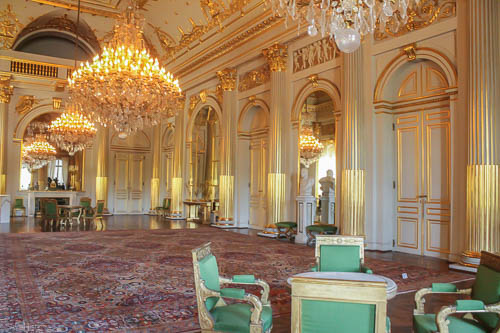 Palatul regal Bruxelles, Salonul Empire