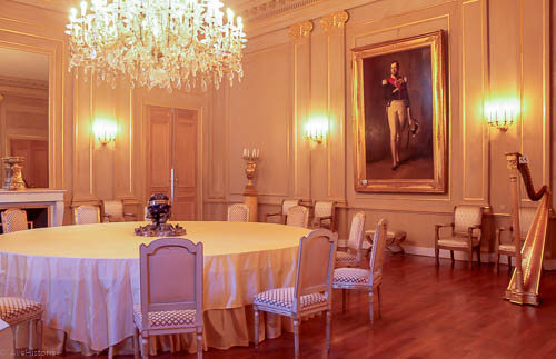 Palatul regal Bruxelles, salonul bleu